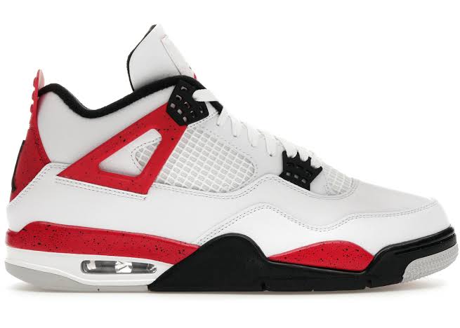 JORDAN 4 RETRO RED CEMENT (MENS)