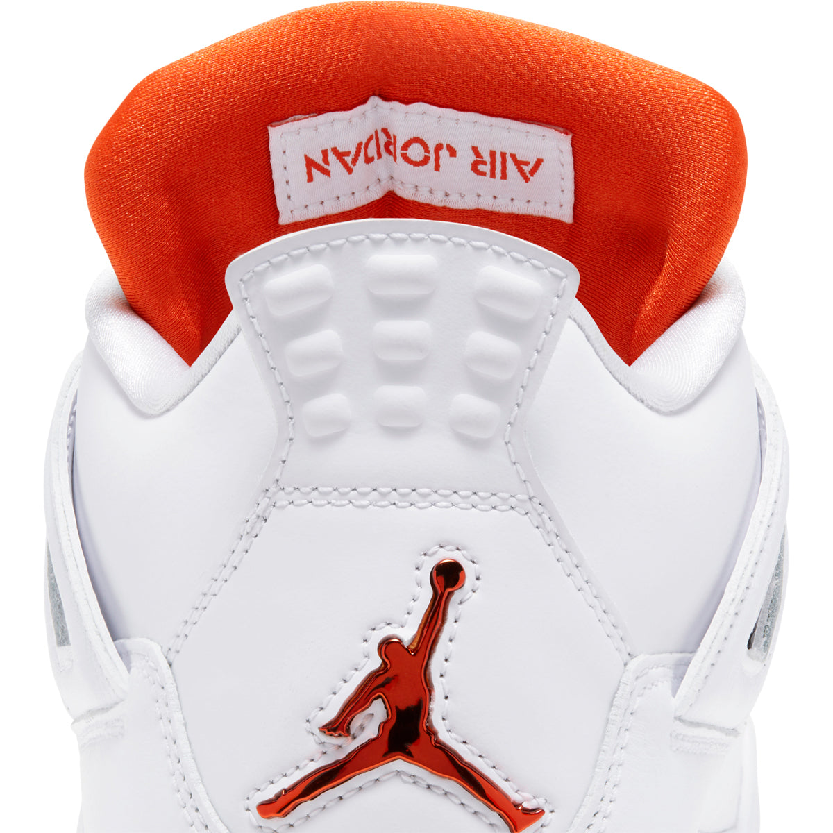 JORDAN 4 RETRO METALLIC ORANGE (MENS)