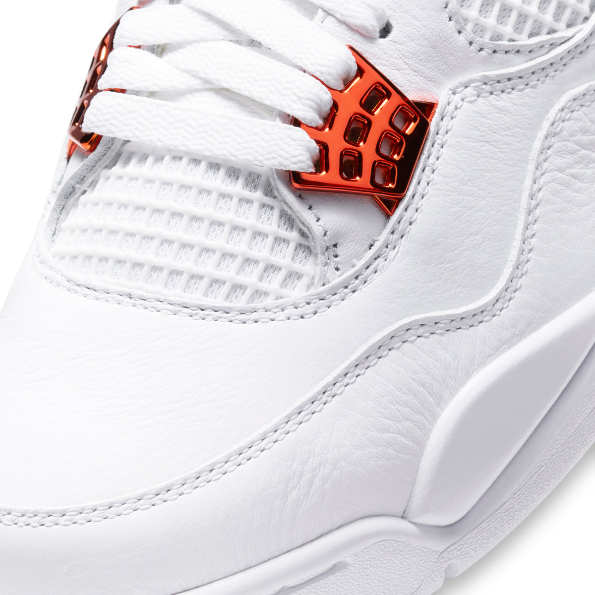 JORDAN 4 RETRO METALLIC ORANGE (MENS)