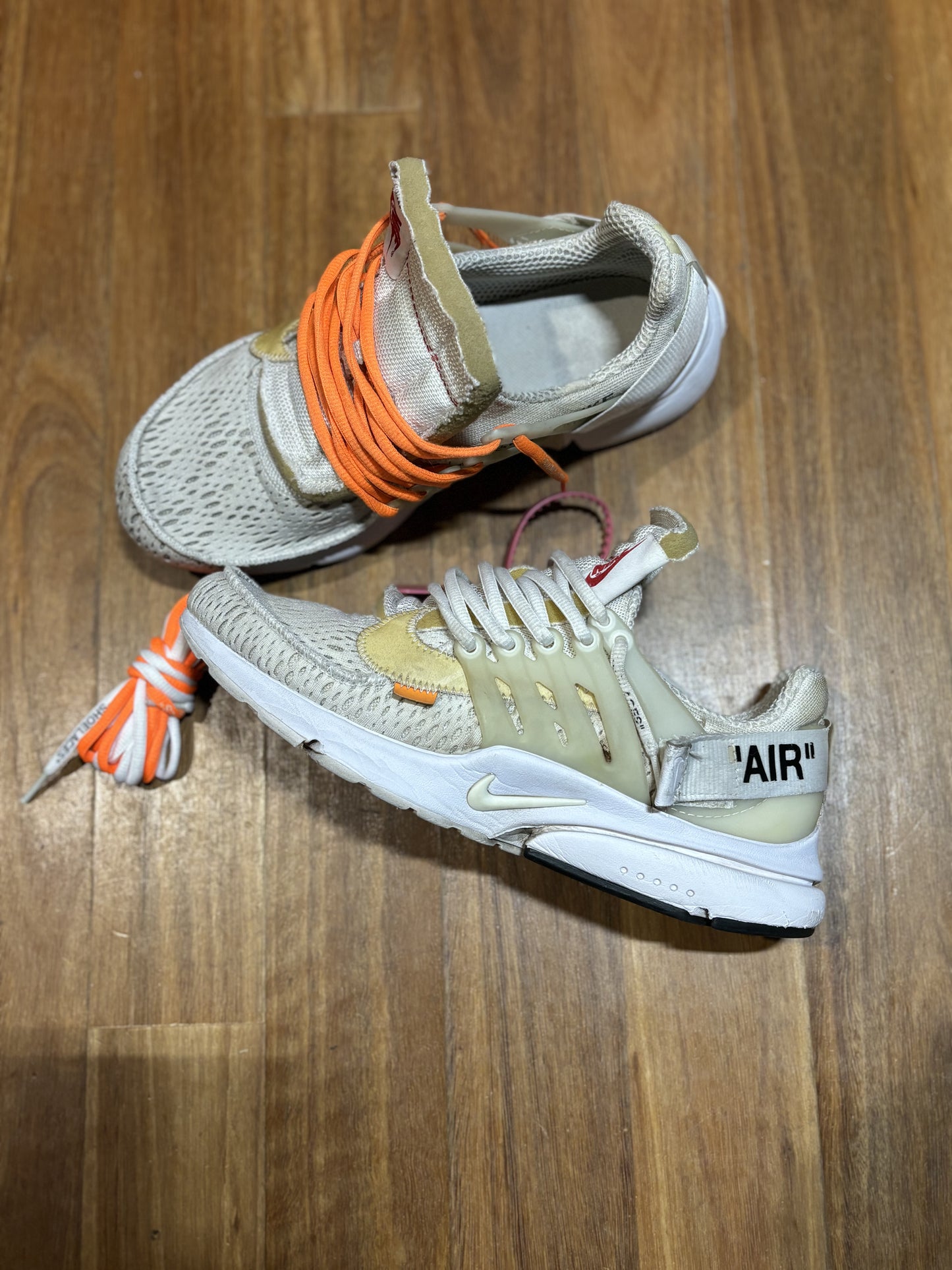 NIKE X OFF WHITE PRESTO WHITE (MENS) PREOWNED