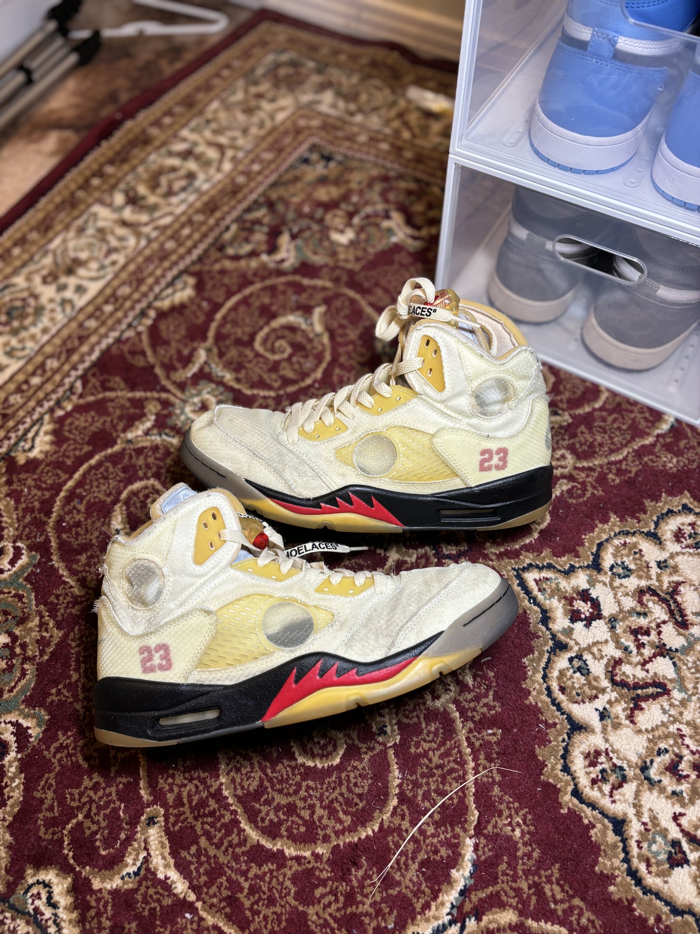 OFF WHITE JORDAN 5 SAIL (MENS)