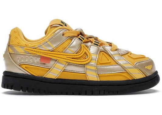 NIKE OFF WHITE RUBBER DUNK UNIVERSITY GOLD TD