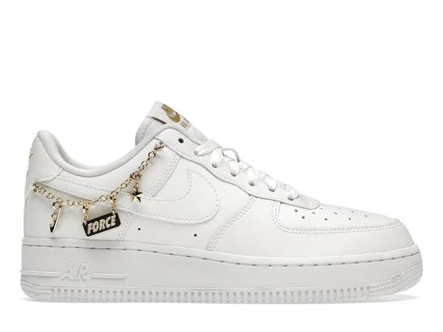 NIKE AIR FORCE 1 LX WHITE PENDANT (WOMENS)