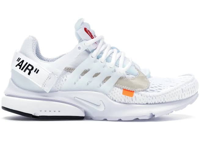 NIKE X OFF WHITE PRESTO WHITE (MENS) PREOWNED