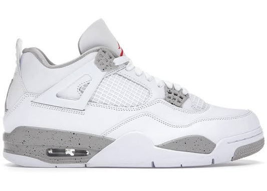 JORDAN 4 RETRO WHITE OREO (MENS) PREOWNED