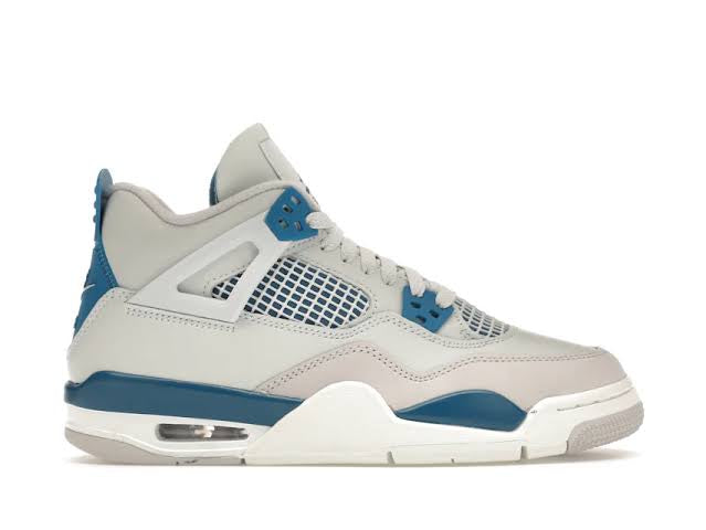 JORDAN 4 RETRO MILITARY BLUE GS (WOMENS)