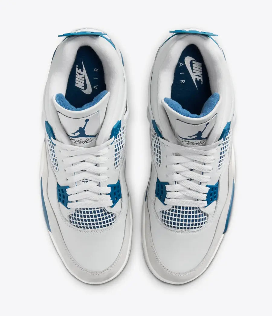 JORDAN 4 RETRO MILITARY BLUE GS (WOMENS)