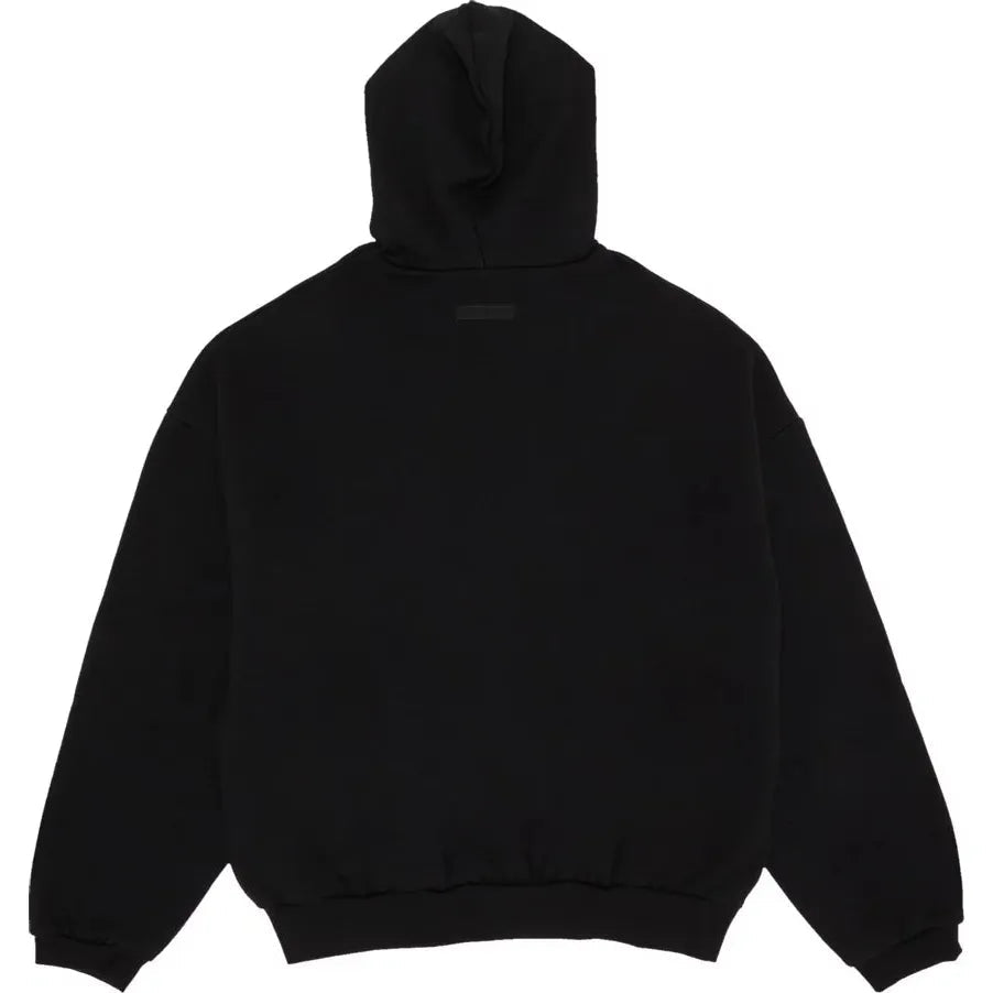 FEAR OF GOD ESSENTIALS HOODIE JET BLACK