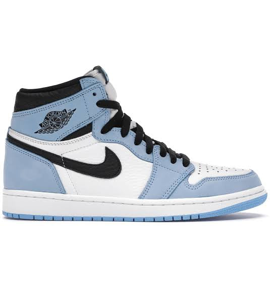 JORDAN 1 HIGH RETRO UNIVERSITY BLUE (MENS)