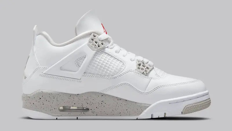 JORDAN 4 RETRO WHITE OREO (MENS)