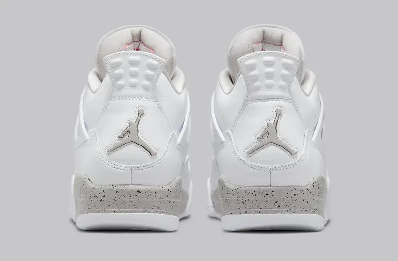 JORDAN 4 RETRO WHITE OREO (MENS)