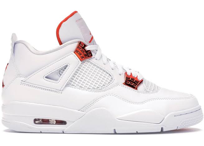 JORDAN 4 RETRO METALLIC ORANGE (MENS)