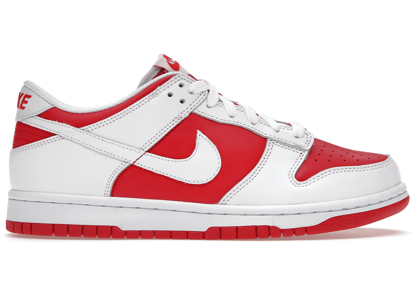 NIKE DUNK LOW CHAMPIONSHIP RED GS (WOMENS)