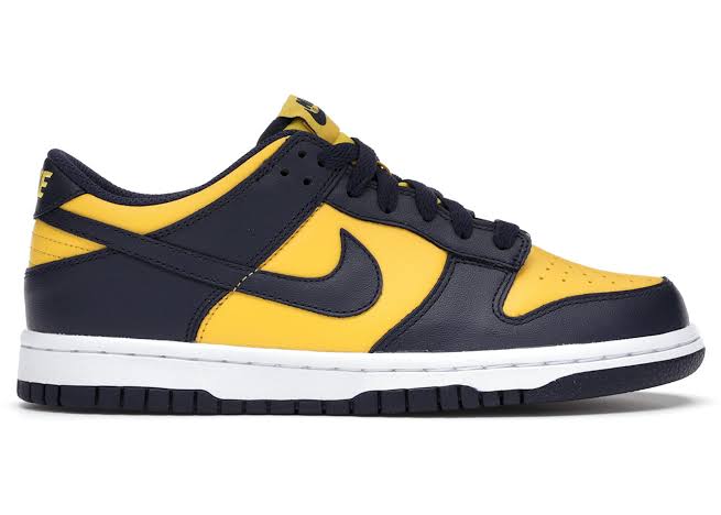 NIKE DUNK LOW MICHIGAN GS (WOMENS)