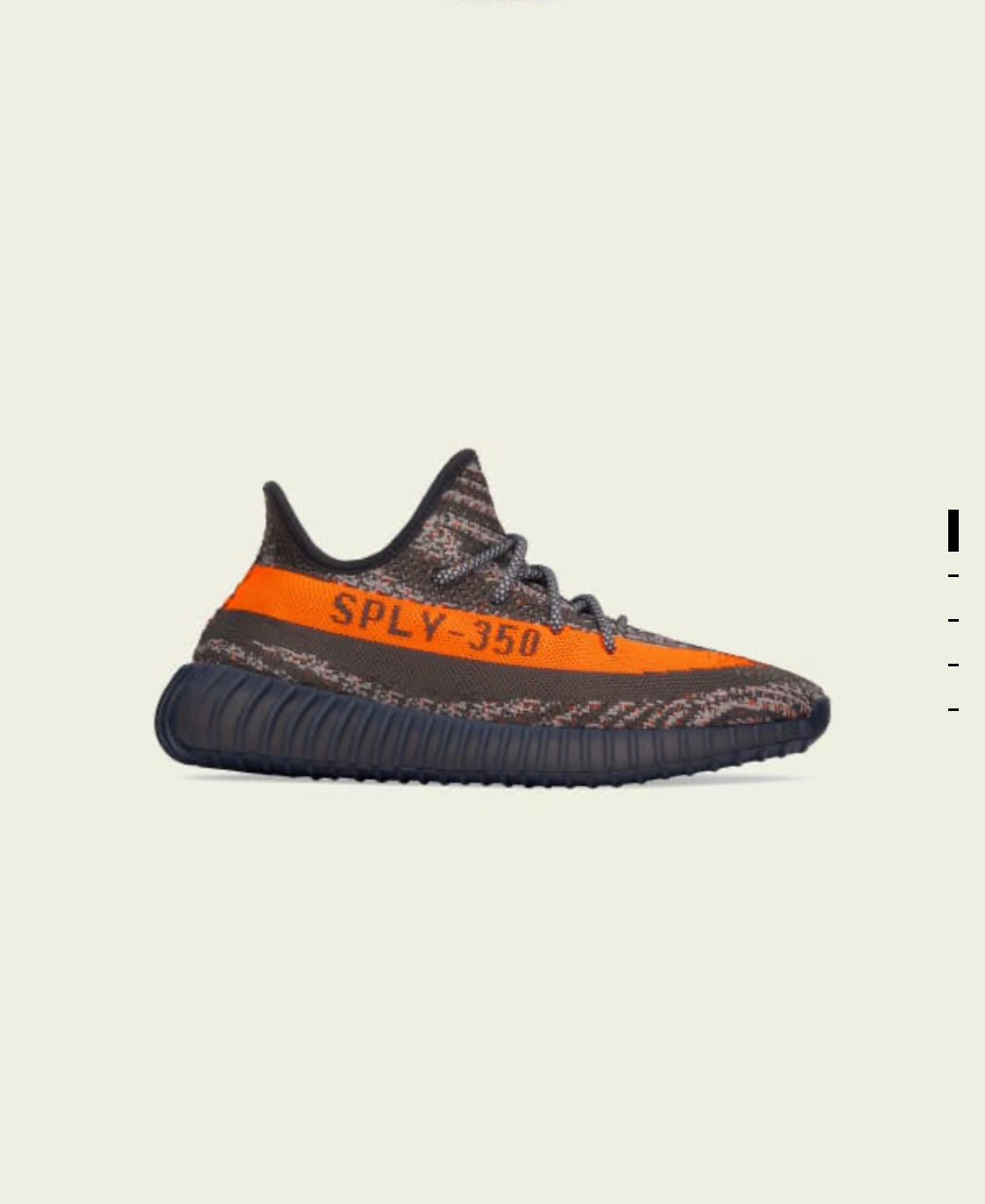 YEEZY 350 CARBON BELUGA (MENS)