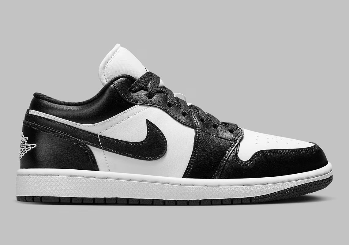 JORDAN 1 LOW PANDA BLACK WHITE (WOMENS)