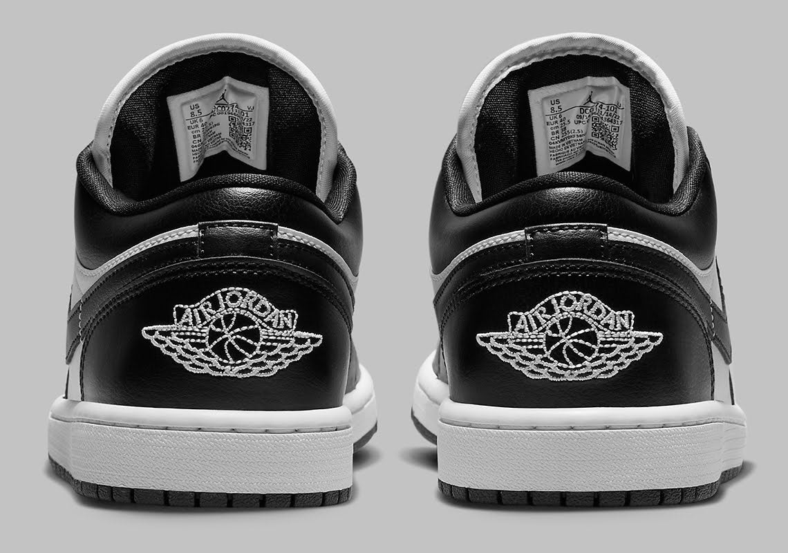 JORDAN 1 LOW PANDA BLACK WHITE (WOMENS)