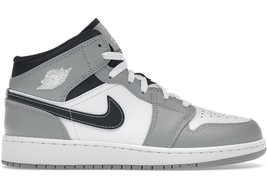 Jordan 1 Mid Smoke Grey Anthracite (GS/Womens)