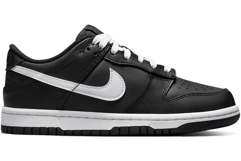 Nike Dunk Low Black White 2022 GS (Womens)