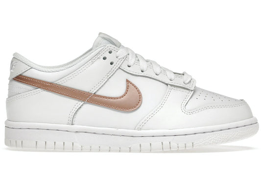 Nike Dunk Low White Pink GS (Womens)