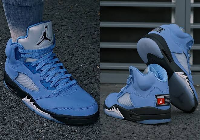 JORDAN 5 RETRO SE UNC UNIVERSITY BLUE (MENS) – jcssneakers