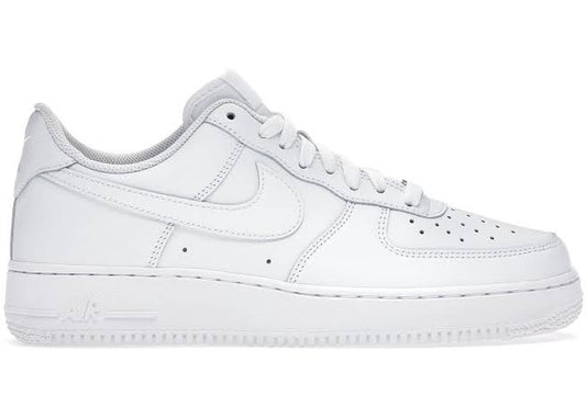NIKE AIR FORCE 1 LOW TRIPLE WHITE US 10W (8.5 MENS) PREOWNED