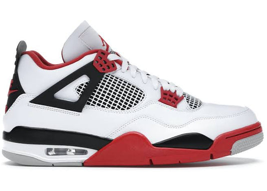 JORDAN 4 RETRO FIRE RED US 9 PREOWNED