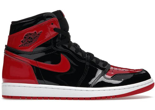 Jordan 1 High Patent Bred (Mens)