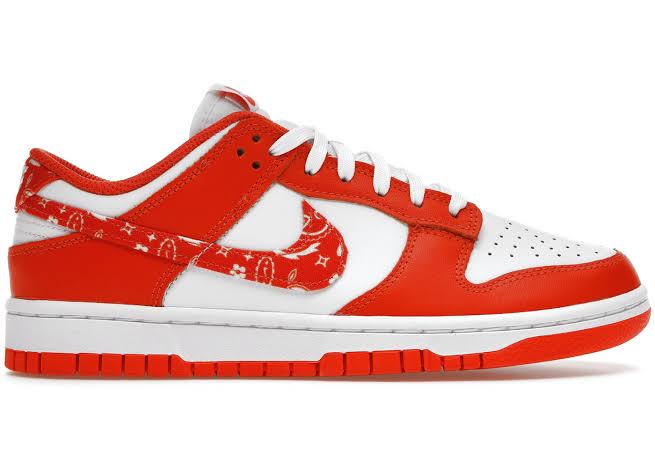 Nike Dunk Low Essential Paisley Pack Orange (Womens)