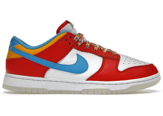 NIKE DUNK LOW QS LEBRON JAMES FRUITY PEBBLES (MENS)