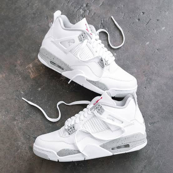 JORDAN 4 WHITE OREO (WOMENS)