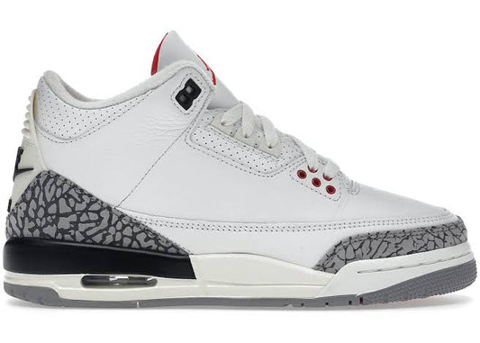 JORDAN 3 WHITE CEMENT REIMAGINED 2023 GS (WOMENS)