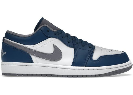 JORDAN 1 LOW TRUE BLUE (MENS)