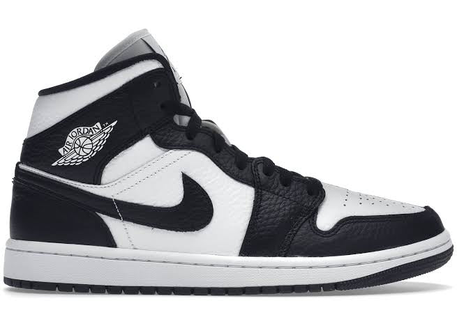 Jordan 1 Mid Split Black White (Womens)